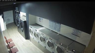 A picture of a washer and dryer in a room