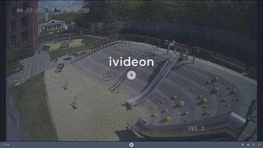 A screen shot skate park with video player
