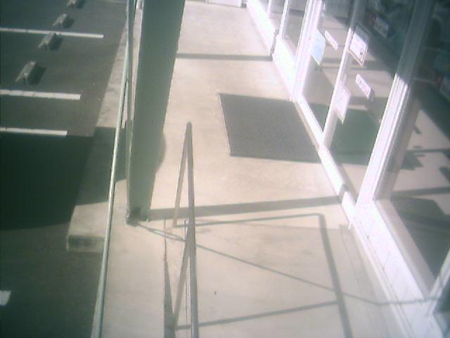 Live camera from a distance of a building