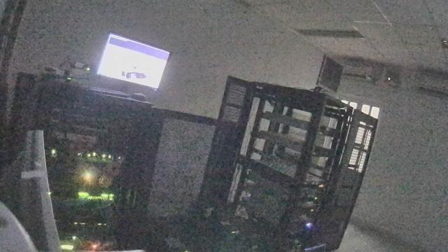 A picture of a server in a server room