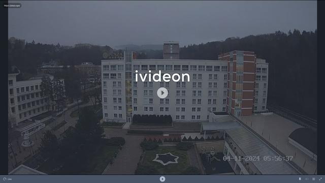 A picture of a city at night with the words videon on it