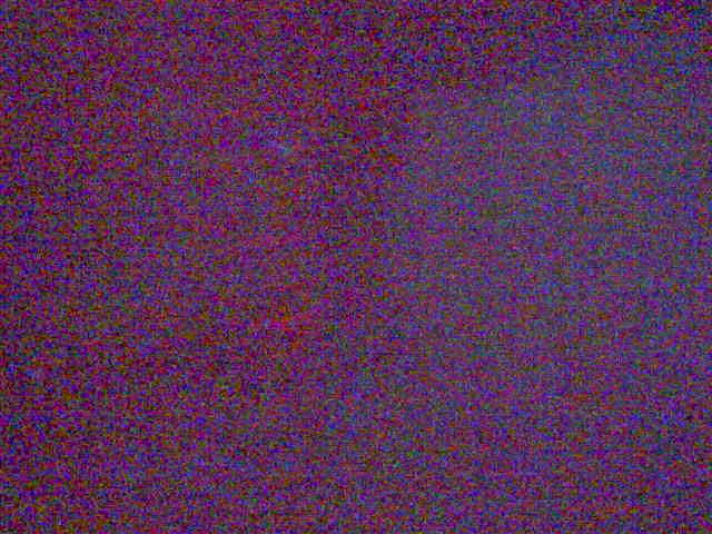 A blurry image of a purple sky