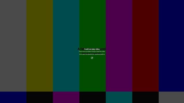 An image of a television screen with different colors