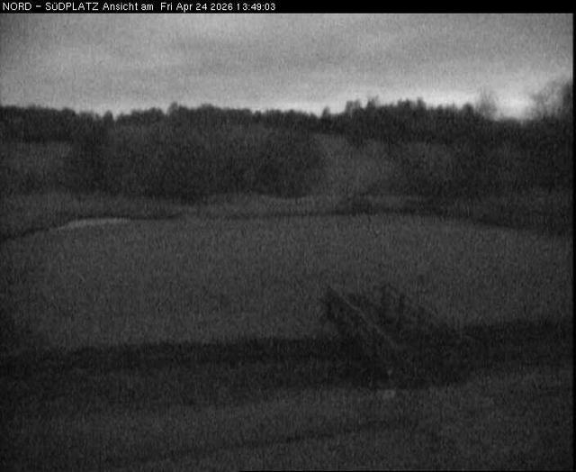 A webcam image of a golf course