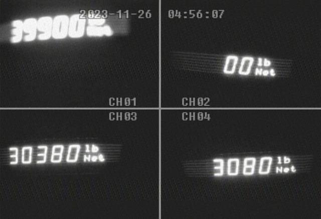 Черно-белое фото часов и цифр